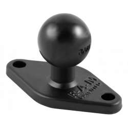 RAM 2.43" X 1.31" Diamond Ball Base with 1" Ball