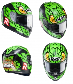 HJC R-PHA 10 PLUS - Green Mamba