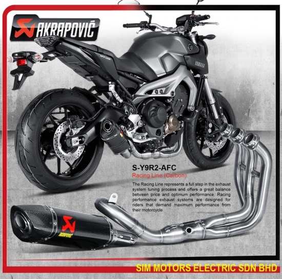YAMAHA MT-09(CKD) with Akrapovic Full System - Merdeka Special '15