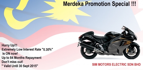 SUZUKI Hayabusa - Merdeka '15 ~ Promotion