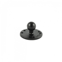 RAM 2.5" Round Ball Base with the AMPs Hole Pattern &amp; 1" Ball