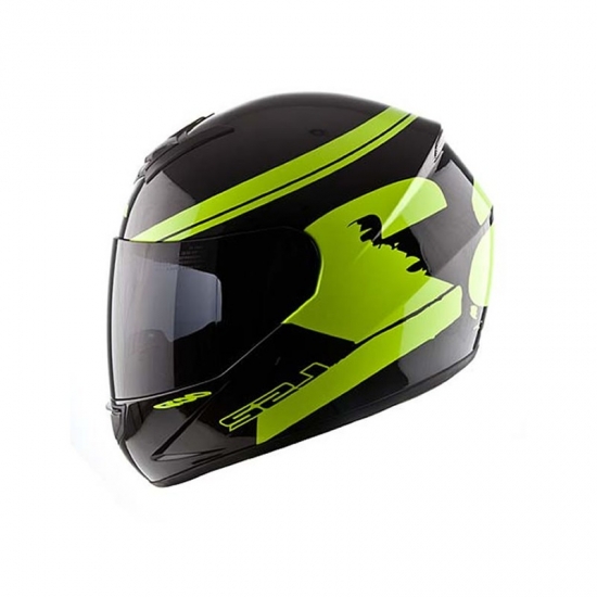 LS2 - FLUO - Black Hi-Vis Yellow